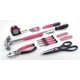 thumbnail image 3 of Juego de herramientas Apollo Tools Original de 39 piezas en caja de herramientas rosa, 3 of 9