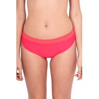 Samia - Bikini Calzón Con Transparencia Magenta Xl