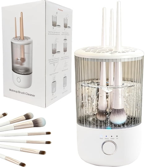 Limpiador De Brochas De Maquillaje Luslife Usb Recargable