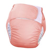 Ioensy - Pañal De Tela Para Adultos, Cubierta De Pañal Lavable, Ropa Interior Protectora, Protección Contra Fugas, Color Rosa