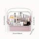 thumbnail image 5 of 1pc Waterproof Makeup Organizer with Dustproof Cover and Portable Handle - Perfect for Bathroom, Bedroom, and Dresser - Keep Your Cosmetics Safe and Organized, 5 of 5