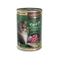 Lata Leonardo Gatos Pavo, Trucha Y Arándanos 400 Grs. X6 Un.