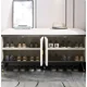 thumbnail image 4 of Zapatero Gabinete Homer Design Xg017 4 Puertas Asiento Cuero Blanco, 4 of 7