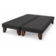 thumbnail image 2 of Base Cama Europea 2 Plazas Base Dividida Negra 200 Cm, 2 of 4