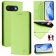 thumbnail image 1 of Funda Billetera con Soporte para Google Pixel 9A Bloqueo RFID Plegable Verde claro, 1 of 6