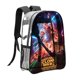 thumbnail image 2 of Star Wars Guerras de los ClonesMochila transparente temática, resistente y duradera, bolsa see-through para trabajo, deporte, universidad y viaje, 31 × 43 cm, 2 of 6