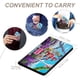 thumbnail image 4 of Tarta de Fresa Porta Pasaporte y Cartera de Viaje Premium de Cuero PU, Funda de Pasaporte Bloqueo RFID con Ranuras para Tarjetas de Crédito, Estuche para Libro de Pasaporte para Familia 10cm × 15cm, 4 of 6