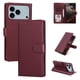 thumbnail image 1 of Funda Cartera para iPhone 17 Pro Max con Tarjetero, Soporte y Cordón - Protección Rojo, 1 of 5