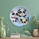 thumbnail image 5 of Babybus Plato decorativo de porcelana fina (bone china), plato decorativo de cerámica para hogar, oficina, soporte de pared, platos decorativos para dormitorio - 6 pulgadas (15 cm), 5 of 6