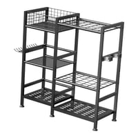 Magideal - Organizador De Estante De Almacenamiento De Herramientas De Jardín 75X30X79 Cm Versátil Para Titulares De Herramientas De Patio De Fácil Instalación