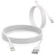 thumbnail image 1 of Cable de carga Uzento USB a Lightning para iPhone de 6 pies, paquete de 2, 1 of 6