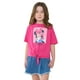 thumbnail image 1 of Polera Niña Kids Manga Corta Minnie Nudo Fucsia Corona, 1 of 5
