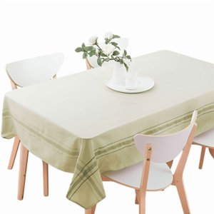 Mantel Linenlook 150×210 Cm / Verde Lineal – Doral
