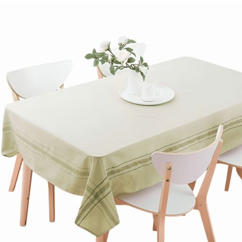 Mantel Linenlook 150×210 Cm / Verde Lineal – Doral