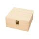 thumbnail image 3 of Caja De Almacenamiento De Madera, Manualidad Para Regalo Artesanal, Caja De Recuerdos Para Decoración De Regalo De Dama De Honor, Tapa De Madera De 19,5x19,5 Cm, 3 of 5