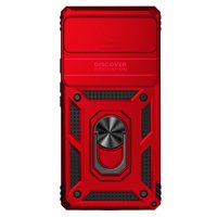 Estuche Gangxun Para Google Pixel 6, Soporte Giratorio 360°, Estilo Mecánico Y Magnético