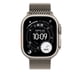 thumbnail image 3 of Correa de reloj Apple Milanese Loop de 49 mm, natural, pequeña, 3 of 3