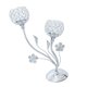 thumbnail image 3 of exquitise crystal silver candle holder tea light candlestick bowl tablero de la mesa, 3 of 5