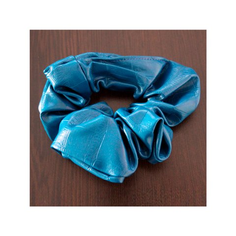 Lia Victoria - Coleta Para Cabello Mediana Azul Marino