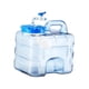 thumbnail image 4 of Contenedor de agua Jarra de agua portátil con asa Tanque de agua Barril de almacenamiento de agua a prueba de fugas Portabotellas de agua para acampar , 7.5L, 4 of 5
