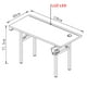 thumbnail image 3 of Escritorio Gamer Plegable 130 CM Rosado Luz Led, 3 of 9