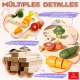 thumbnail image 3 of Juguete cocina corta fruta y verdura velcro 23 piezas, 3 of 3