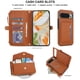 thumbnail image 4 of Para Google Pixel 9 / Pixel 9 Pro con Bloqueo RFID Multifuncional 2 en 1, Funda Tipo Billetera de Cuero PU Suave, Cubierta Abatible Magnética, Múltiples Ranuras para Tarjetas, Bolsillo con Cierre,, 4 of 9