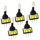thumbnail image 1 of 5 unids 12 v 20a led luz spst con./desc. 3pins interruptor basculante rojo, 1 of 5