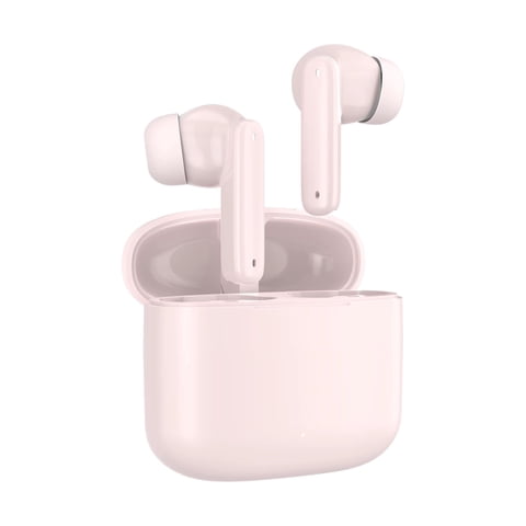 Audífonos Inalámbricos Dual Con Estuche Bt Tws Kbod C31 Rosa