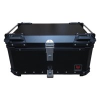 Baúl Top Case Para Motocicleta 65L Negro Ridewolf 0712-65