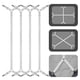 thumbnail image 5 of Correas para sujetar sábanas cruzadas: soportes para sábanas que mantienen las sábanas ajustadas o planas en su lugar. Para colchones Twin, Queen y King. Clips elásticos, pinzas, sujetadores y ligas., 5 of 6