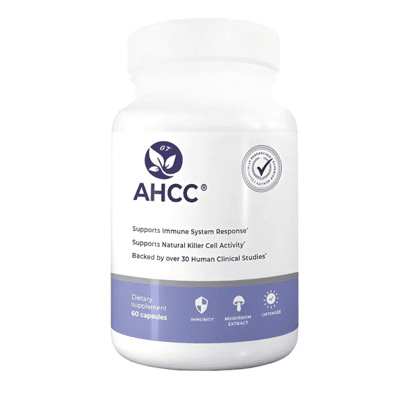 Ahcc 1000mg Para Inmunidad y Actividad Celular Negativa 60 caps