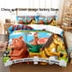 thumbnail image 1 of FLIM FLAM Bedding Set Single Twin Full Queen King Size Bed Set Adult Kid Bedroom Duvetcover Sets parure de lit BedBed Sheets, 1 of 5