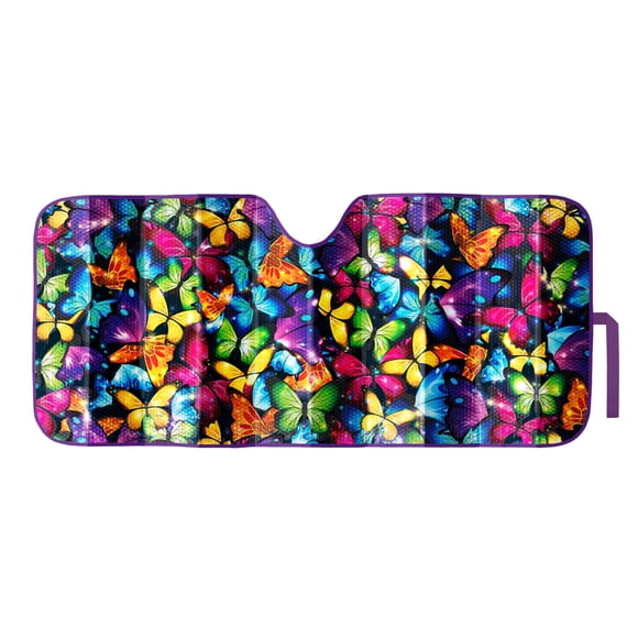 Parasol Universal Auto Drive Mariposa 63 x 28,5 Adhesivo