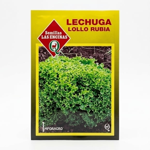 Lechuga Lollo Rubia Semillas para Huerto | Las Encinas