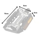 thumbnail image 4 of Par Pedales Bicicleta Universal Aluminio C/ Reflectante Mtb Negro, 4 of 4