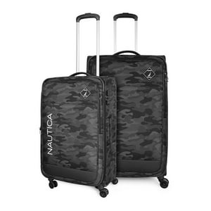 Nautica - Pack 2 Maletas De Tela M+L Barham Negro