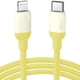 thumbnail image 1 of Cable USB-C a Lightning (iPhone) 1mt modelo US387 Certificado Amarillo, 1 of 2