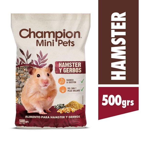 Alimento para Hámsters y Jerbos Bolsa, 500 gr