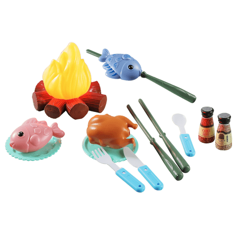 Otuti - Set De Camping De Juguete Con Fogata