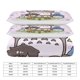 thumbnail image 2 of x412 My Neighbor Totoro Bed Duvet Cover Microfiber Bedding Sets 3D Printed Lightweight 3 Piece Comforter Sets, 1 Duvet Cover And 2 Pillow Shams for Kids Boys Girls 90"x90" jn412, 2 of 5