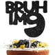 thumbnail image 4 of Suministros para fiesta de cumpleaños Cake Topper Cutylight Brush I'm 9, 4 of 4