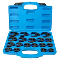 Magideal - De 19 Unidades De 3/8"" Y 1/2"", De Llaves Para Tuercas Abocinadas De Piezaza De , De Herramientas De Material Acero Cr-Mo, Llaves De Piezaza De