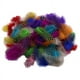 thumbnail image 1 of Lote de 50 plumas de gallina de Guinea teñidas para manualidades., 1 of 5