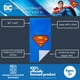 thumbnail image 3 of Toalla Franco Collectibles Superman de algodón supersuave, 3 of 6