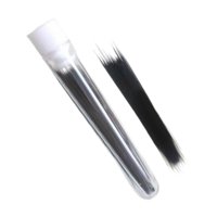 Bothyi - Bigotes De Gato Falsos Realistas Para Accesorios De Bricolaje, Proyectos De Fieltro, Disfraz Facial, 0,18 Mm, Color Negro