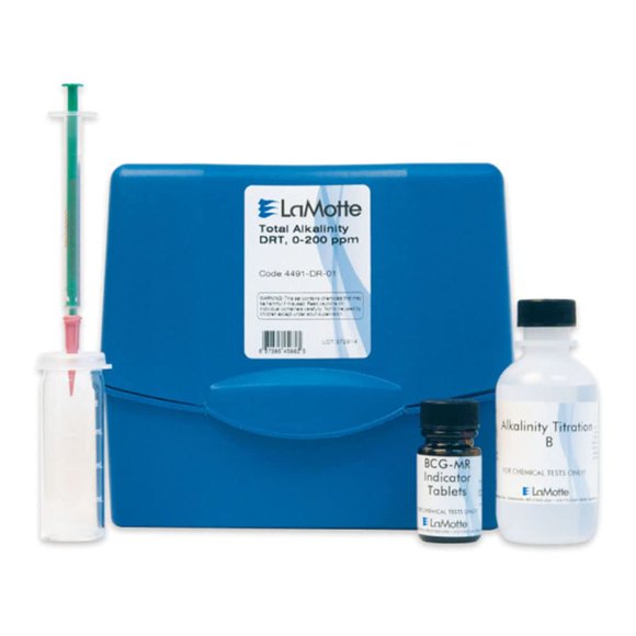Kit de Prueba LaMotte 4491-DR-01 Alcalinidad Total 0-200 ppm