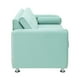 thumbnail image 5 of Sofa Vivo 3c Felpa 12 Verde Agua, 5 of 5