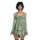 thumbnail image 1 of Vestido "F is for Fairies" de Dolls Kill, verde, talla mediana, 1 of 7