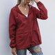 thumbnail image 4 of Chaqueta cortavientos impermeable para mujer Chaqueta cortavientos ligera con capucha para exteriores, 4 of 5